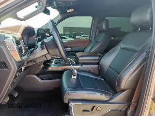 2023 Ford F-150 XL with VIN 1FTFW1ED3PFB64344, listed as a Copart auction lot 55409115 with 20,817 mi miles and Salvage title. Bid and sale history available at DreamBid. Image 7.