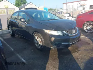 2013 Honda Civic LX with VIN 19XFB2F55DE219729, listed as a IAAI auction lot 42429183 with 122,769 mi miles and . Bid and sale history available at DreamBid. Image 1.