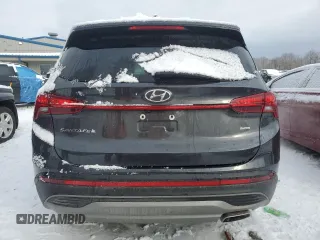 2021 Hyundai Santa Fe SE with VIN 5NMS1DAJ4MH347227, listed as a Copart auction lot 43447315 with 72,702 mi miles and Salvage Title. Bid and sale history available at carsss.com. Image 6.