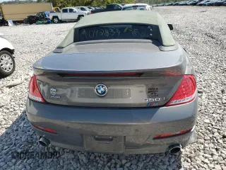 2008 BMW 6 Series 650i with VIN WBAEB53588CX63265, listed as a Copart auction lot 73681864 with Not Provided miles and Salvage Title. Bid and sale history available at carsss.com. Image 6.
