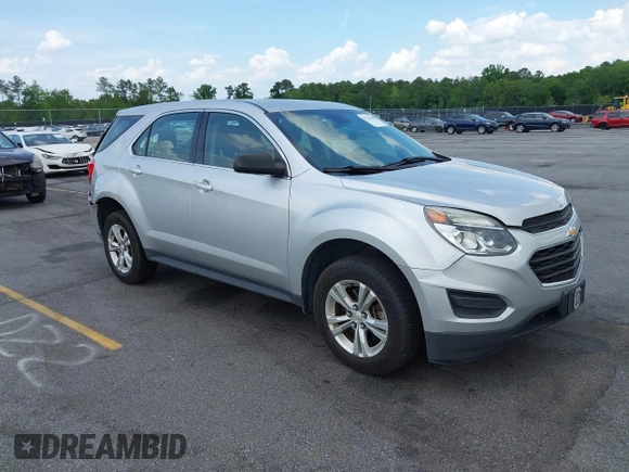2017 Chevrolet Equinox LS with VIN 2GNALBEK9H1551620, listed as a IAAI auction lot 42179080 with 95,629 mi miles and . Bid and sale history available at carsss.com. Image 1.