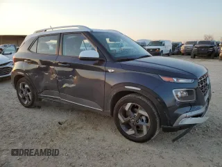 2024 Hyundai Venue Limited with VIN KMHRC8A37RU325834, listed as a Copart auction lot 46902095 with 2,680 mi miles and Salvage Title. Bid and sale history available at DreamBid. Image 4.