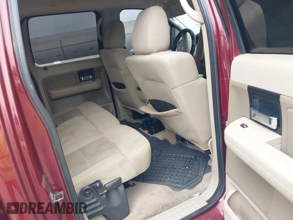 2006 Ford F-150 XLT with VIN 1FTRW12W66FA21762, listed as a IAAI auction lot 41835523 with 238,961 mi miles. Bid and sale history available at carsss.com. Image 8.