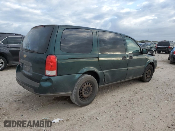 2006 Chevrolet Uplander LS Fleet with VIN 1GNDV23L26D186928, listed as a Copart auction lot 70309944 with 0 mi miles and Salvage Title. Bid and sale history available at carsss.com. Image 3.