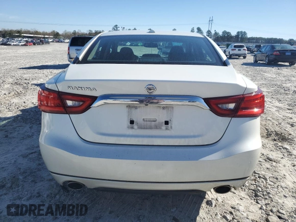 2017 Nissan Maxima SV with VIN 1N4AA6AP8HC365073, listed as a Copart auction lot 50024285 with 91,429 mi miles and Salvage Title. Bid and sale history available at DreamBid. Image 6.