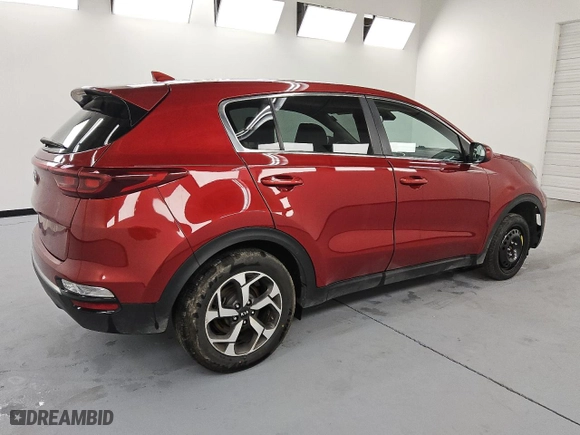 2020 Kia Sportage LX with VIN KNDPM3AC8L7709106, listed as a Copart auction lot 53848295 with 132,695 mi miles and Clean Title. Bid and sale history available at carsss.com. Image 3.