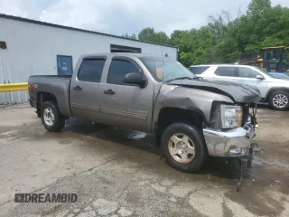 2013 Chevrolet Silverado 1500 LT with VIN 3GCPKSE78DG280374, listed as a Copart auction lot 53853775 with 65,675 mi miles and Salvage Title. Bid and sale history available at DreamBid. Image 4.