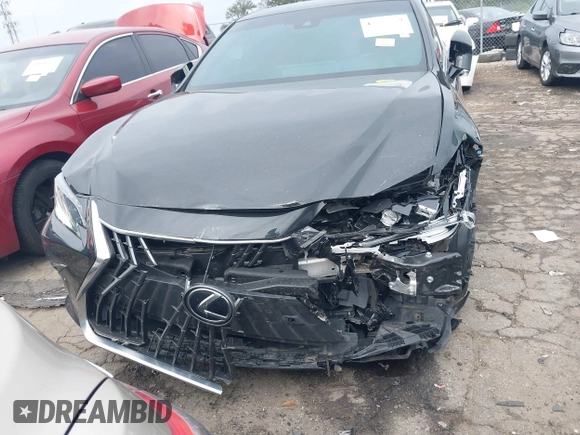 2023 Lexus ES 350 Ultra Luxury with VIN 58AFZ1B17PU150139, listed as a IAAI auction lot 42091947 with 35,216 mi miles and . Bid and sale history available at DreamBid. Image 6.