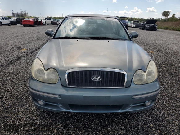 2005 Hyundai Sonata GLS with VIN KMHWF35H85A123003, listed as a Copart auction lot 73971014 with 0 mi miles and Salvage Title. Bid and sale history available at carsss.com. Image 5.