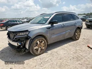 2023 Kia Sorento S with VIN 5XYRL4LC9PG228076, listed as a Copart auction lot 59691365 with 25,328 mi miles and Salvage title. Bid and sale history available at DreamBid. Image 1.