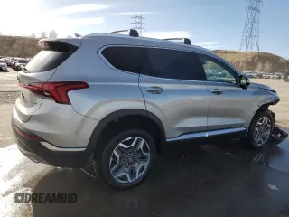 2022 Hyundai Santa Fe Limited with VIN 5NMS4DAL1NH401805, listed as a Copart auction lot 48433965 with 37,503 mi miles and Salvage Title. Bid and sale history available at carsss.com. Image 3.