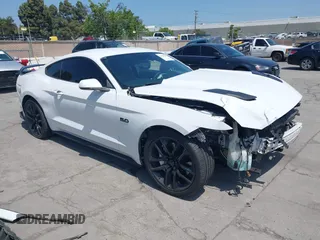 2015 Ford Mustang GT with VIN 1FA6P8CF5F5314703, listed as a IAAI auction lot 42151246 with 96,283 mi miles and . Bid and sale history available at carsss.com. Image 1.