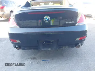 2007 BMW 6 Series 650i with VIN WBAEK13507CN84354, listed as a IAAI auction lot 41604376 with 97,956 mi miles. Bid and sale history available at carsss.com. Image 18.