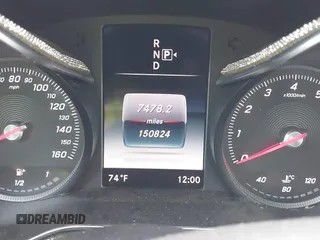 2015 Mercedes-Benz C-Class C 400 with VIN 55SWF6GB6FU010138, listed as a IAAI auction lot 41698016 with 150,824 mi miles. Bid and sale history available at carsss.com. Image 15.