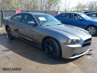 2012 Dodge Charger SXT with VIN 2C3CDXHG3CH164732, listed as a IAAI auction lot 41923963 with 119,010 mi miles. Bid and sale history available at carsss.com. Image 1.