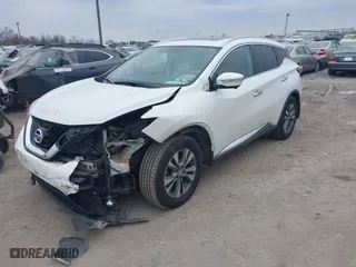 2015 Nissan Murano SV with VIN 5N1AZ2MH7FN218935, listed as a IAAI auction lot 41911132 with 198,946 mi miles. Bid and sale history available at carsss.com. Image 17.