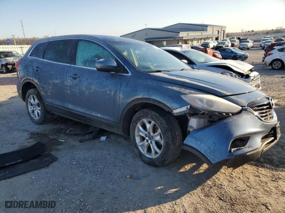 2014 Mazda CX-9 Touring with VIN JM3TB3CV5E0435014, listed as a Copart auction lot 42368535 with 187,152 mi miles and Salvage Title. Bid and sale history available at carsss.com. Image 4.