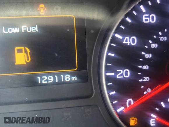 2016 Kia Optima SX Turbo with VIN 5XXGW4L24GG083524, listed as a Copart auction lot 65295985 with 129,118 mi miles and Clean title. Bid and sale history available at DreamBid. Image 8.