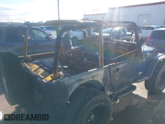 1997 Jeep Wrangler SE with VIN 1J4FY29P9VP545038, listed as a IAAI auction lot 41740684 with 1 mi miles. Bid and sale history available at carsss.com. Image 12.