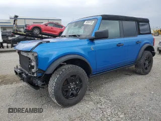 2024 Ford Bronco Black Diamond z VIN 1FMDE1BH3RLA66061, wystawiony jako Copart lot #50369765 z przebiegiem 9 765 mil mil oraz Szkoda całkowita • Salvage title. Historia ofert i sprzedaży dostępna na DreamBid. Obrazek 1.