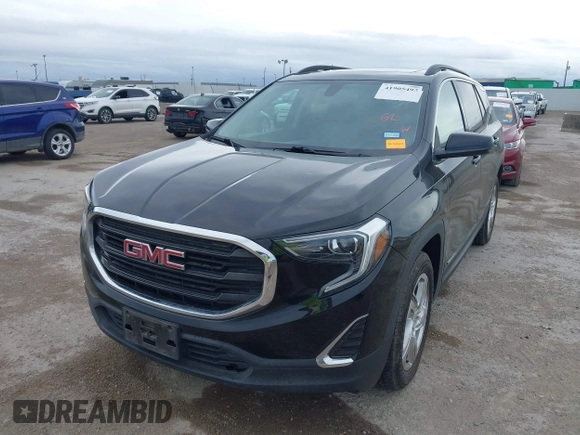 2018 GMC Terrain SLE with VIN 3GKALMEX6JL198472, listed as a IAAI auction lot 41905493 with 73,487 mi miles and . Bid and sale history available at carsss.com. Image 6.