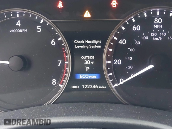 2013 Lexus GS 350 with VIN JTHBE1BL9D5005440, listed as a IAAI auction lot 41354666 with 122,346 mi miles. Bid and sale history available at carsss.com. Image 16.