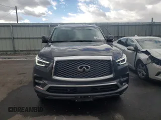 2024 Infiniti QX80 LUXE with VIN JN8AZ2AE5R9329564, listed as a Copart auction lot 44353055 with 15,999 mi miles and Clean Title. Bid and sale history available at carsss.com. Image 5.