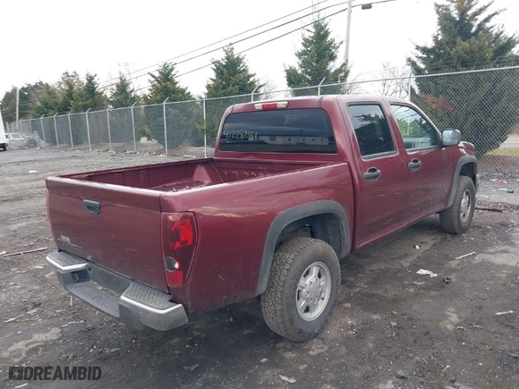 2007 Chevrolet Colorado LT w/1LT with VIN 1GCDT13E278189171, listed as a IAAI auction lot 41228251 with 147,426 mi miles. Bid and sale history available at carsss.com. Image 4.