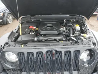 2020 Jeep Wrangler Unlimited Sport S with VIN 1C4HJXDN0LW117027, listed as a Copart auction lot 47604465 with 64,129 mi miles and Salvage Title. Bid and sale history available at carsss.com. Image 11.
