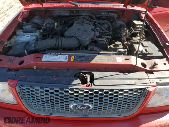 2001 Ford Ranger XL Fleet with VIN 1FTZR15E41TA76313, listed as a Copart auction lot 49707725 with 170,609 mi miles and Clean Title. Bid and sale history available at DreamBid. Image 11.