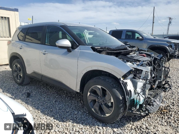 2025 Nissan Rogue SV with VIN 5N1BT3BA4SC808162, listed as a Copart auction lot 54365295 with 2,708 mi miles and Clean Title. Bid and sale history available at DreamBid. Image 4.