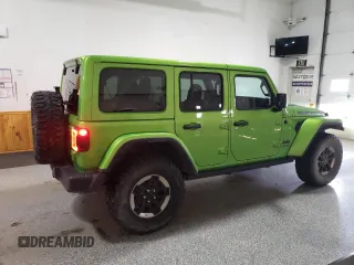 2018 Jeep Wrangler Unlimited Rubicon with VIN 1C4HJXFN3JW245997, listed as a Copart auction lot 52200725 with 101,739 mi miles and Clean title. Bid and sale history available at DreamBid. Image 3.