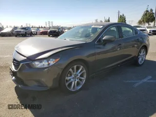2016 Mazda 6 i Touring with VIN JM1GJ1V55G1427555, listed as a Copart auction lot 75940484 with 120,577 mi miles and Salvage title. Bid and sale history available at DreamBid. Image 1.