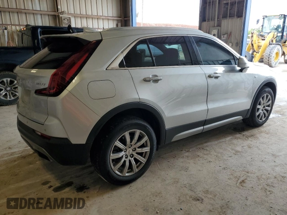 2019 Cadillac XT4 FWD Premium Luxury with VIN 1GYFZCR46KF198424, listed as a Copart auction lot 55465185 with 84,706 mi miles and Salvage title. Bid and sale history available at DreamBid. Image 3.