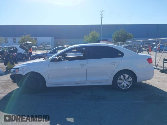 2012 Volkswagen Jetta Sedan S w/Sunroof with VIN 3VW2K7AJXCM355596, listed as a IAAI auction lot 41642491 with 130,937 mi miles. Bid and sale history available at carsss.com. Image 15.