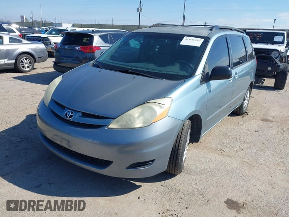 2008 Toyota Sienna CE with VIN 5TDZK23C78S214012, listed as a IAAI auction lot 41633530 with 160,428 mi miles and . Bid and sale history available at DreamBid. Image 2.
