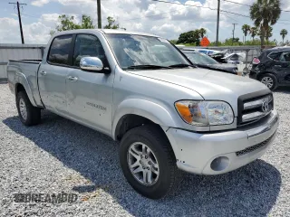 2006 Toyota Tundra SR5 with VIN 5TBET34176S517411, listed as a Copart auction lot 55084055 with 158,730 mi miles and Salvage Title. Bid and sale history available at DreamBid. Image 4.