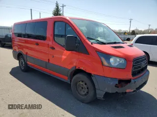 2016 Ford Transit XL with VIN 1FMZK1ZM3GKB03680, listed as a Copart auction lot 55422675 with 313,043 mi miles and Salvage Title. Bid and sale history available at carsss.com. Image 4.