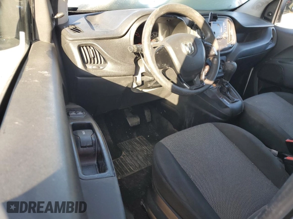 2017 Ram ProMaster City Cargo Van Tradesman with VIN ZFBERFAB4H6E21507, listed as a Copart auction lot 46159765 with 140,260 mi miles and Salvage Title. Bid and sale history available at carsss.com. Image 8.