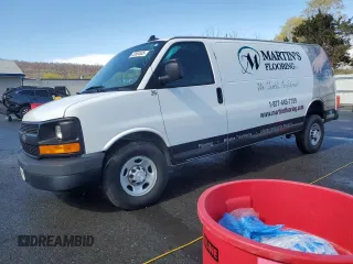 2017 Chevrolet Express Cargo с VIN 1GCWGBFF8H1109759, выставлен на аукционе Copart как лот 52884505 с пробегом 100 016 миль миль и Списание • Salvage title. История ставок и продаж доступна на DreamBid. Изображение 1.