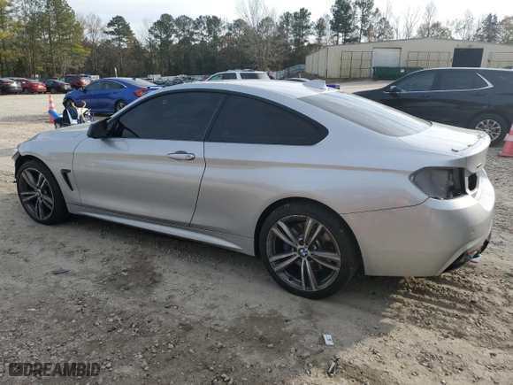 2014 BMW 4 Series 435i xDrive with VIN WBA3R5C52EK188679, listed as a Copart auction lot 80640244 with NaN miles and Salvage Title. Bid and sale history available at carsss.com. Image 2.