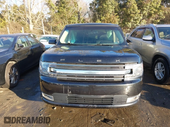 2015 Ford Flex SEL with VIN 2FMGK5C8XFBA20847, listed as a IAAI auction lot 41353067 with 154,884 mi miles. Bid and sale history available at carsss.com. Image 11.