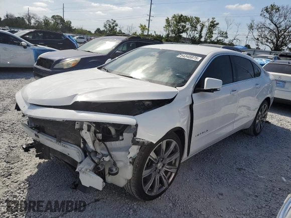 2020 Chevrolet Impala LT with VIN 2G11Z5S34L9101107, listed as a Copart auction lot 54345975 with 55,305 mi miles and Non Repairable. Bid and sale history available at DreamBid. Image 1.