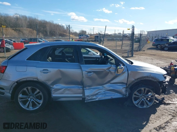2018 Audi Q3 Premium Plus with VIN WA1JCCFS4JR030776, listed as a IAAI auction lot 41709645 with 73,953 mi miles. Bid and sale history available at carsss.com. Image 13.