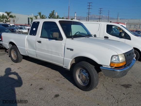 1999 Ford Ranger XL with VIN 1FTYR14VXXPA14557, listed as a IAAI auction lot 41664096 with 160,286 mi miles. Bid and sale history available at carsss.com. Image 1.