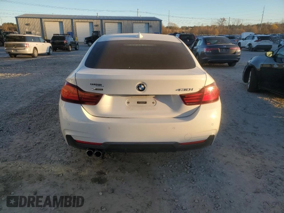 2020 BMW 4 Series 430i xDrive z VIN WBA4J3C01LBL11387, wystawiony jako Copart lot #80227224 z przebiegiem 47 963 mil mil oraz Szkody całkowita. Historia ofert i sprzedaży dostępna na DreamBid. Obrazek 6.