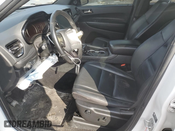 2022 Dodge Durango GT Plus with VIN 1C4RDJDGXNC212631, listed as a Copart auction lot 52861215 with 61,721 mi miles and Salvage title. Bid and sale history available at DreamBid. Image 7.