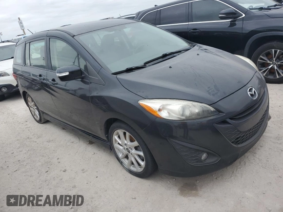 2013 Mazda 5 Touring with VIN JM1CW2CL4D0151300, listed as a Copart auction lot 76572004 with Not Provided miles and Non Repairable. Bid and sale history available at DreamBid. Image 4.