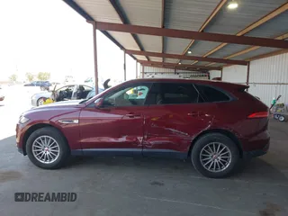 2017 Jaguar F-Pace 35t with VIN SADCS2BVXHA065444, listed as a IAAI auction lot 42441965 with 52,893 mi miles and . Bid and sale history available at DreamBid. Image 6.