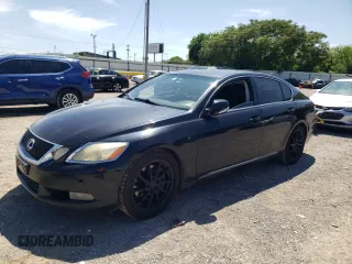 2008 Lexus GS 350 with VIN JTHBE96S080029466, listed as a Copart auction lot 53153785 with 246,157 mi miles and Clean Title. Bid and sale history available at carsss.com. Image 1.